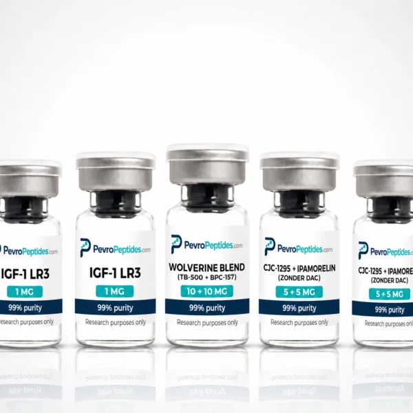 Lean Performance Bundle — IGF-1 LR3 1 mg, Wolverine Blend 10 + 10 mg and CJC-1295 + Ipamorelin 5 + 5 mg