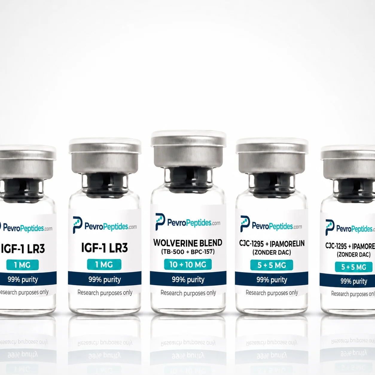 Lean Performance Bundle Lean Performance Bundle — IGF-1 LR3 1 mg, Wolverine Blend 10 + 10 mg and CJC-1295 + Ipamorelin 5 + 5 mg